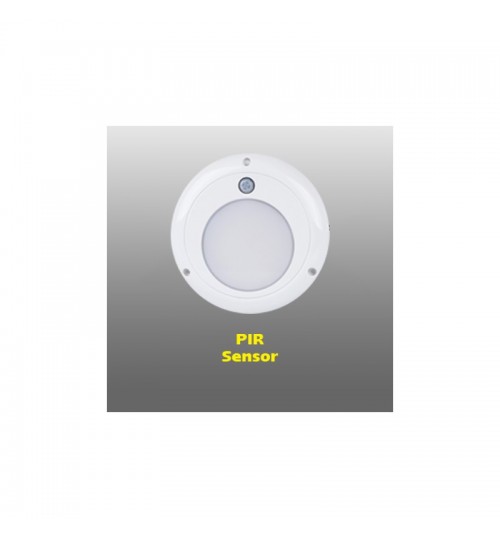 Low Profile Round Interior Lamp 13118WMPIR